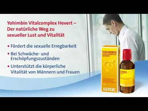 Βίντεο για το Yohimbine Vitalcomplex Hevert, 200 ml