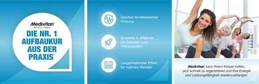 MEDIVITAN Διάλυμα έγχυσης iV σε ζεύγη ενισχυτών, 8 τεμάχια