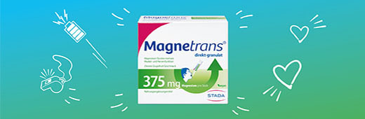 MAGNETRANS απευθείας κόκκοι 375 mg, 20 τεμάχια