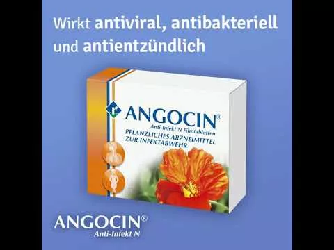 Βίντεο για το ANGOCIN Αντι-μολυσματικά N επικαλυμμένα με λεπτό υμένιο δισκία, 100 τεμ