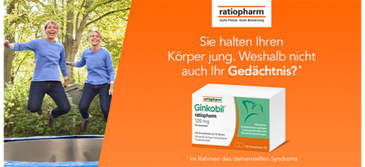 GINKOBIL-ratiopharm 120 mg επικαλυμμένα με λεπτό υμένιο δισκία, 120 τεμάχια