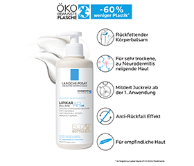 ROCHE-POSAY Lipikar Baume AP+ M Eco μπουκάλι, 400 ml