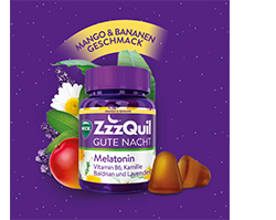 WICK ZzzQuil Good Night Mango & Μπανάνα, 30 τεμάχια