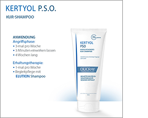 DUCRAY KERTYOL PSO Σαμπουάν θεραπείας, 125 ml