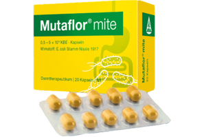 MUTAFLOR σκληρές κάψουλες γαστροανθεκτικές στα ακάρεα, 20 τεμάχια