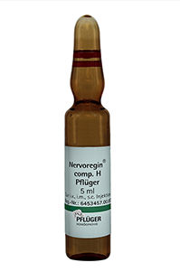 NERVOREGIN Αμπούλες comp.H Pflüger, 10 τεμάχια