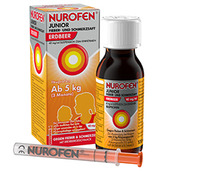 NUROFEN Χυμός πυρετού και πόνου Junior earth.40 mg/ml, 100 ml