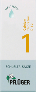 BIOCHEMIE Pflüger 1 Calcium fluoratum D 12 σταγόνες, 30 ml