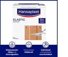 HANSAPLAST Ελαστικοί σοβάδες 6 cmx5 m, 1 τεμάχιο