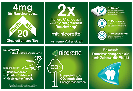 NICORETTE 2 mg τσίχλες με φρέσκα φρούτα, 210 τεμάχια
