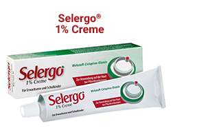 SELERGO 1% κρέμα γάλακτος, 40 g