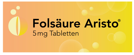 FOLSÄURE ARISTO δισκία των 5 mg, 50 τεμάχια