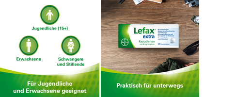 LEFAX επιπλέον μασώμενα δισκία, 20 τεμάχια