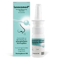 LEVOCAMED Εναιώρημα ρινικού σπρέι 0,5 mg/ml, 5 ml