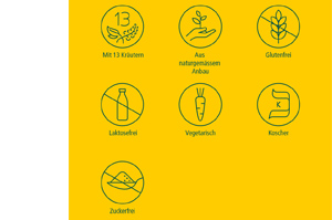RICOLA o.Z.Box γλυκά με μήλο και μέντα, 50 γρ