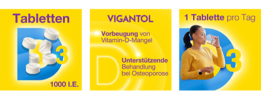 VIGANTOL Δισκία βιταμίνης D3 1.000 I.U., 200 κάψουλες