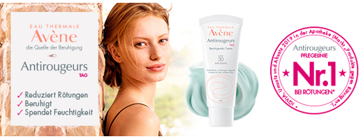 AVENE Καταπραϋντική κρέμα ημέρας Antirougeurs SPF 30, 40 ml