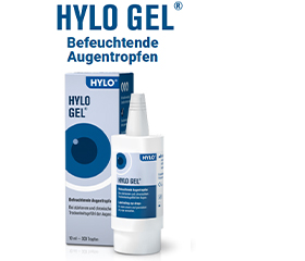 HYLO-GEL Οφθαλμικές σταγόνες, 10 ml