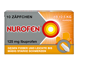 NUROFEN Υπόθετα Junior 125 mg, 10 τεμάχια
