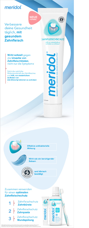 MERIDOL Οδοντόκρεμα, 75 ml