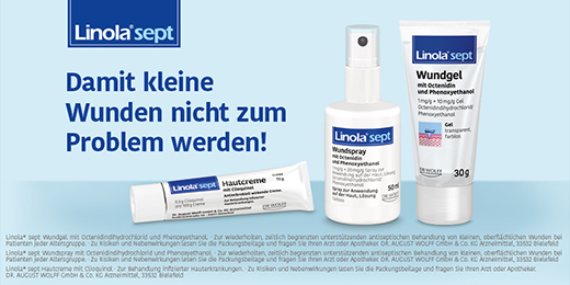 LINOLA σπρέι πληγών sept, 50 ml