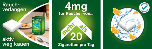 NICORETTE Τσίχλα 4 mg freshfruit, 210 τεμάχια