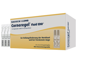 CORNEREGEL Υγρό EDO Οφθαλμικές σταγόνες, 60X0.6 ml
