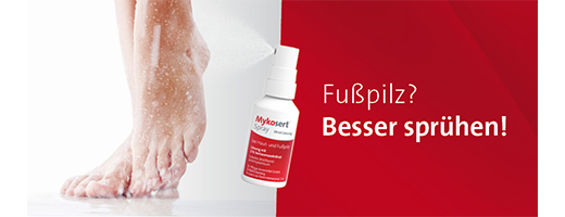 MYKOSERT Σπρέι για το δέρμα και το πόδι του αθλητή, 30 ml