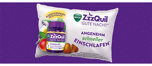 WICK ZzzQuil Good Night Mango & Μπανάνα, 30 τεμάχια