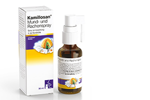 KAMILLOSAN Σπρέι στόματος και λαιμού, 30 ml
