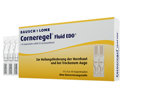CORNEREGEL Υγρό EDO Οφθαλμικές σταγόνες, 10X0.6 ml