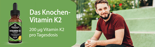 VITAMIN K2 MK7 σταγόνες υψηλής δόσης vegan, 50 ml