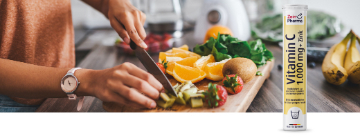 VITAMIN C 1000 mg+Ψευδάργυρος αναβράζοντα δισκία, 20 κάψουλες