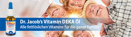 VITAMIN DEKA Σταγόνες ελαίου Dr Jacob's, 20 ml