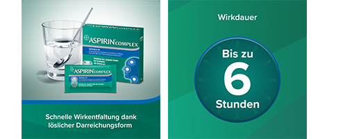 ASPIRIN COMPLEX Btl.w.Gran.z.Herst.e.Susp.z.Einn., 20 τεμ