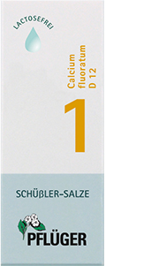 BIOCHEMIE Pflüger 1 Calcium fluoratum D 12 σταγόνες, 100 ml