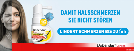 DOBENDAN Direct Flurbiprofen Spray Μέλι & Λεμόνι, 15 ml
