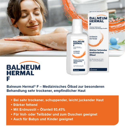 BALNEUM Υγρό πρόσθετο λουτρού Hermal F, 200 ml