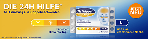 OLYGRIPPAL Ημέρα & Νύχτα 500 mg/60 mg δισκία, 16 τεμάχια