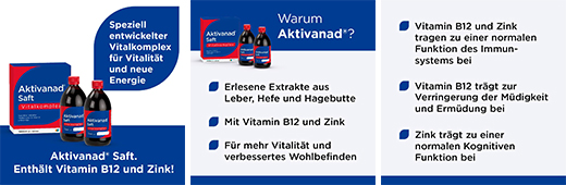 AKTIVANAD Χυμός, 2Χ500 ml