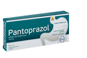 PANTOPRAZOL HEXAL β.Καούρα δισκία με εντερική επικάλυψη, 14 τεμάχια