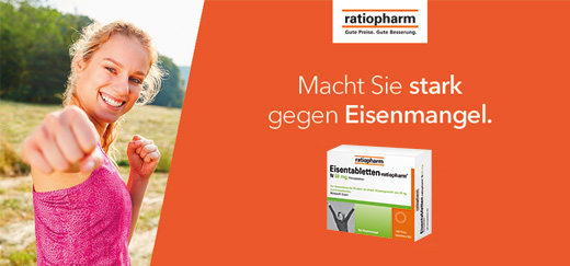 EISENTABLETTEN-ratiopharm N 50 mg επικαλυμμένα με λεπτό υμένιο δισκία, 50 τεμάχια