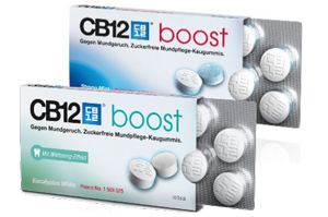 Τσίχλα CB12 boost strong mint, 10 τμχ