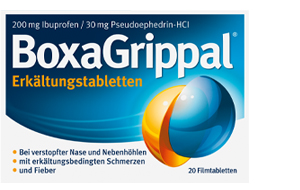BOXAGRIPPAL Ψυχρά δισκία 200 mg/30 mg ΣΕΣ, 20 τεμάχια