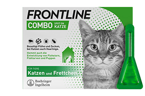 FRONTLINE Combo Spot on cat διάλυμα για εφαρμογή στο δέρμα, 6 τεμάχια