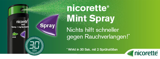 NICORETTE Σπρέι μέντας 1 mg/σπρέι, 2 τεμάχια