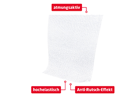 LEUKOPLAST Αυτοκόλλητη ταινία στερέωσης Elastomull.elast.8 cmx4 m, 1 τεμάχιο