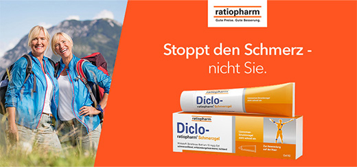 DICLO-RATIOPHARM Gel για τον πόνο, 100 g