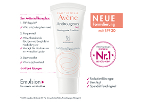 AVENE Antirougeurs Day Soothing Emulsion SPF 30, 40 ml