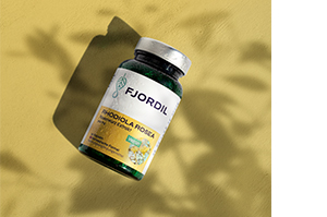 FJORDIL Κάψουλες Rhodiola Rosea, 90 κάψουλες